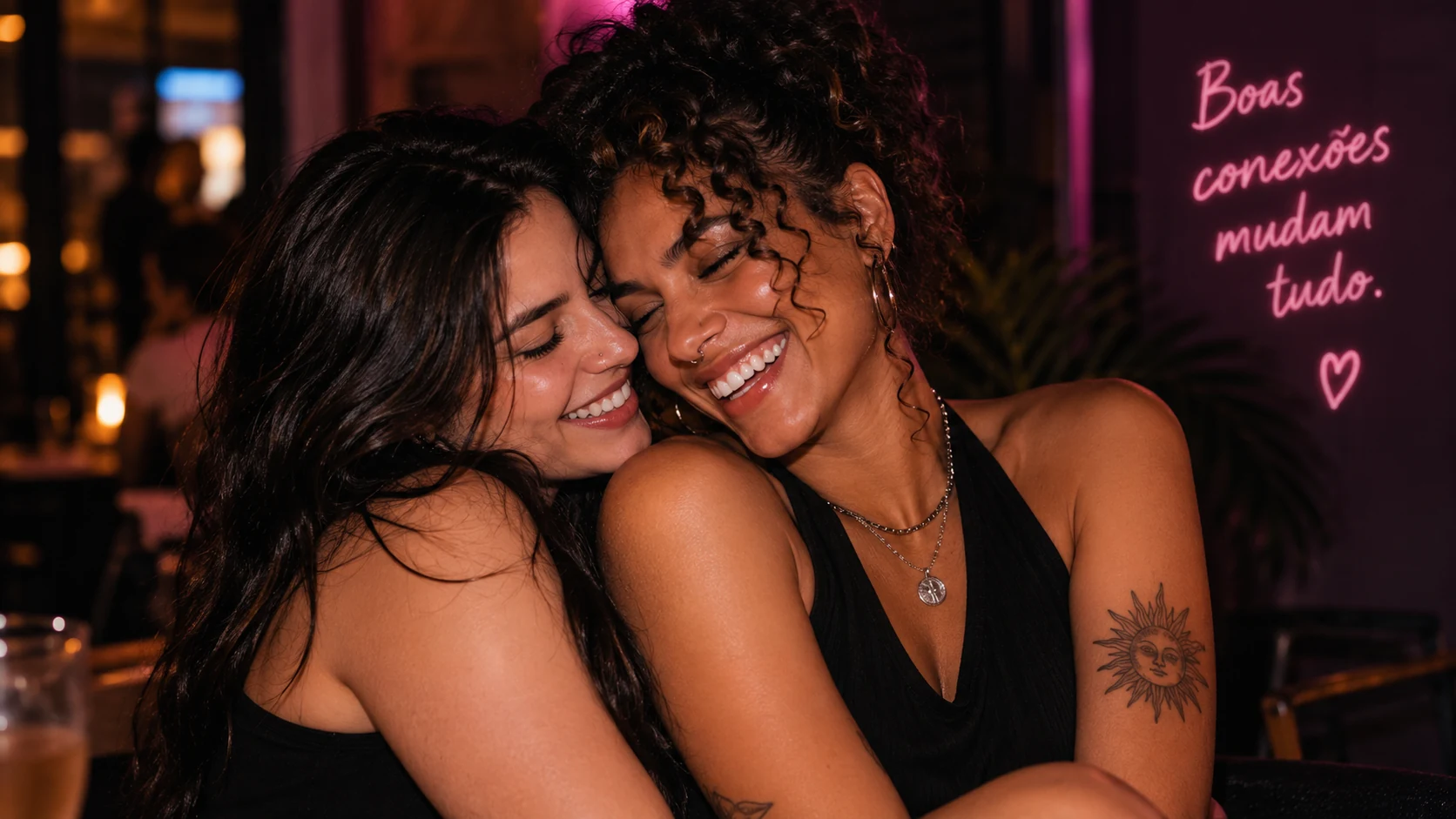 Mulheres criando novas conexões